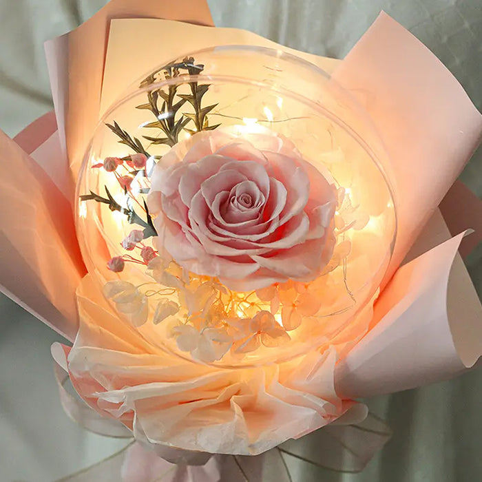 Dried Flowers Preserved Roses Bouquet Best Gift For All Special Events