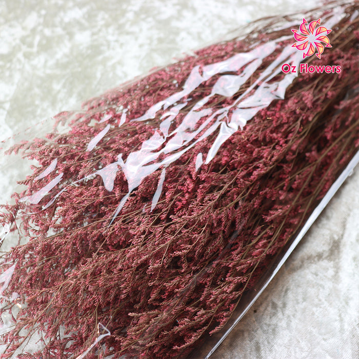 Pink Natural Dried Limonium Bunch